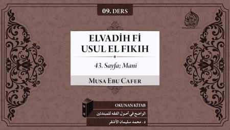 09. Ders: 43. Sayfa; Mani