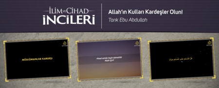 Allah'ın Kulları Kardeşler Olun