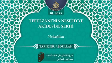 01. Ders: Mukaddime